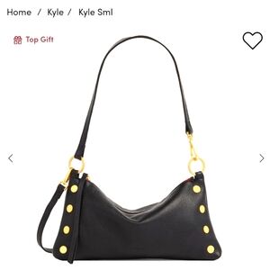 Hammitt "Kyle" bag in pebbled black leather NWOT